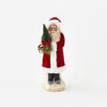 17.5" RED VELVET BELSNICKEL SANTA
