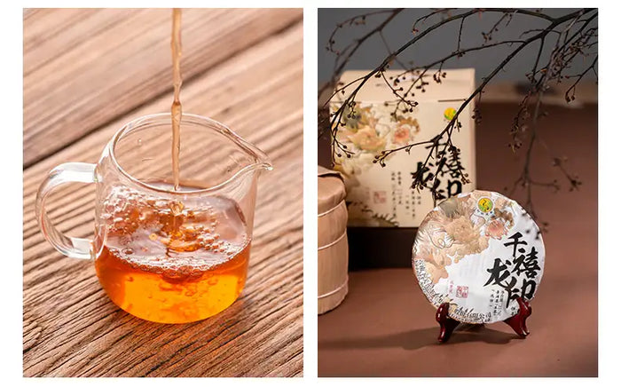 2019 XiaGuan Qian Xi Long Yin ( Millennium Ruifenghao) 357g Puerh Raw Tea Sheng  - photo 4
