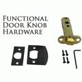##Antique Hardware## 5 Inch Solid Brass Hercules Lever With Modern Rectangular Rosette