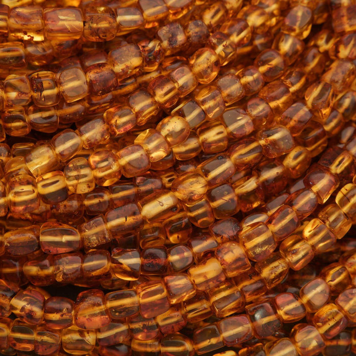 Amber · Smooth · Cubesque · 6mm
