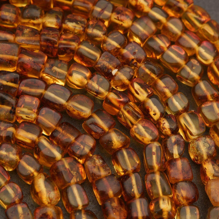 Amber · Smooth · Cubesque · 6mm