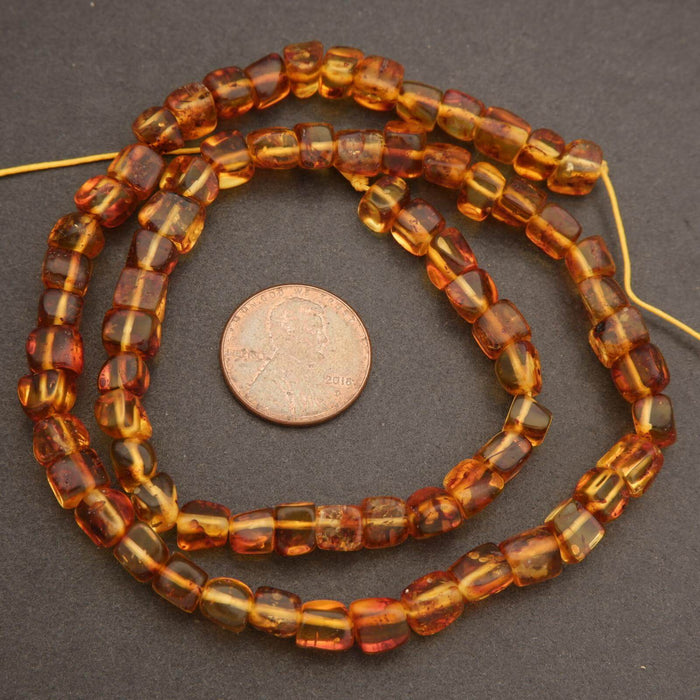 Amber · Smooth · Cubesque · 6mm