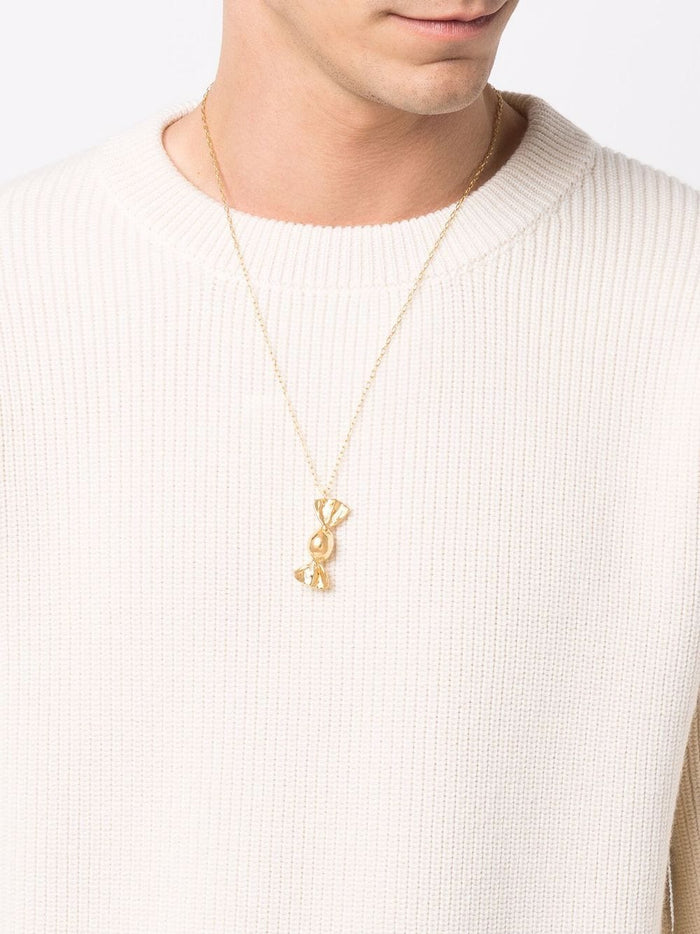AMBUSH WOMEN Candy-charm necklace Gold - MAISONDEFASHION.COM