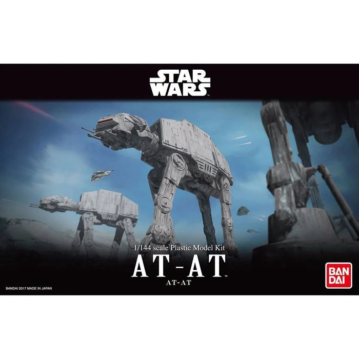 Bandai - Star Wars: AT-AT (All Terrain Armored Transport Walker) 1/144 Scale Model Kit 2352446/63846 LOW STOCK