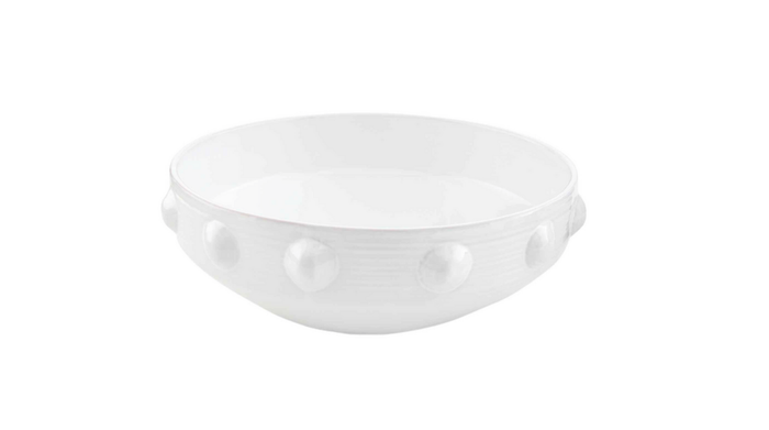 BEADED SERVING BOWL