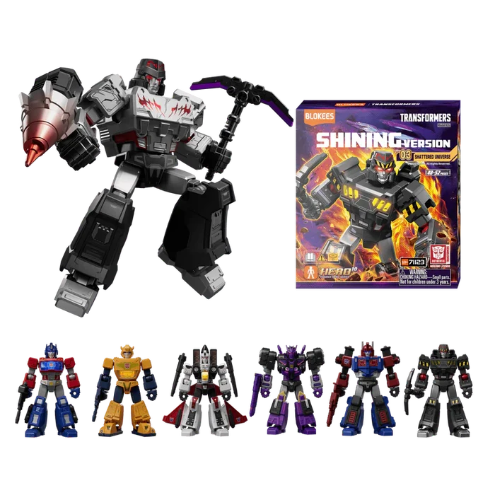 Blokees - Transformers - Shining: Version 03 (Shattered Universe) Sealed 6-Pack Box (71123/53024)
