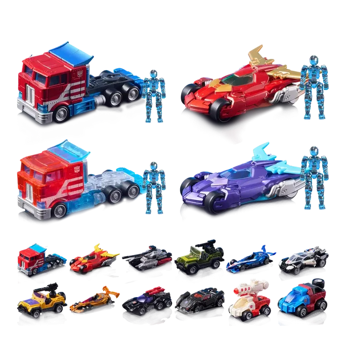 Blokees - Transformers - Wheels Series C01 (Roll Out) - Sealed Case of 12 Model Kits (75604/53205) LOW STOCK