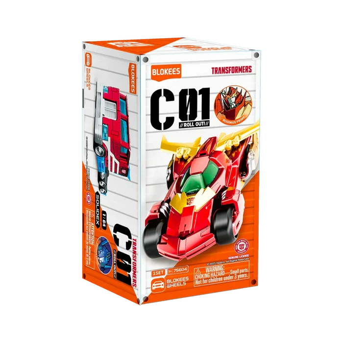 Blokees - Transformers - Wheels Series C01 (Roll Out) - Sealed Case of 12 Model Kits (75604/53205) LOW STOCK