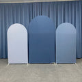 Blue Theme Birthday Party Decoration Chiara Backdrop Arched Wall Covers ONLY-ubackdrop