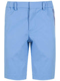 BOSS Cotton mix chino shorts Blue - MAISONDEFASHION.COM