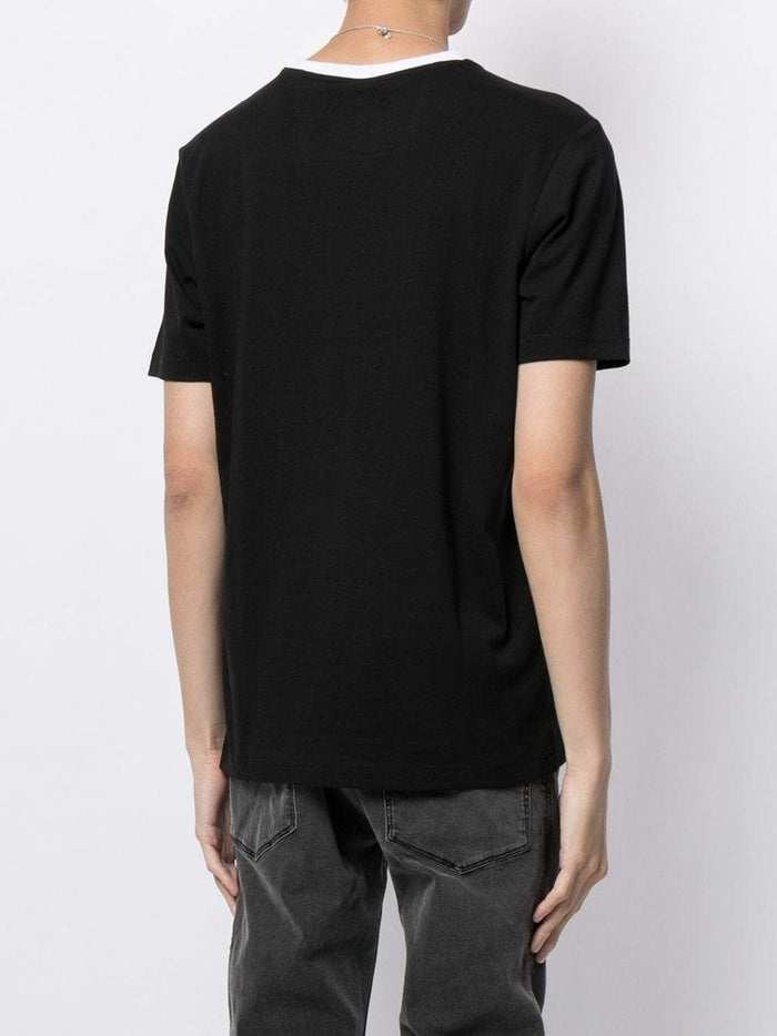 BOSS Multiple Logo T-Shirt Black - MAISONDEFASHION.COM