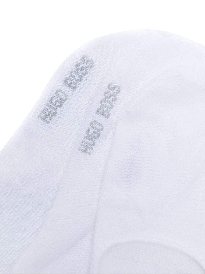 BOSS Trainer Socks White - MAISONDEFASHION.COM