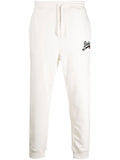 BOSS X RUSSELL ATHLETIC College Logo Sweatpants White - MAISONDEFASHION.COM