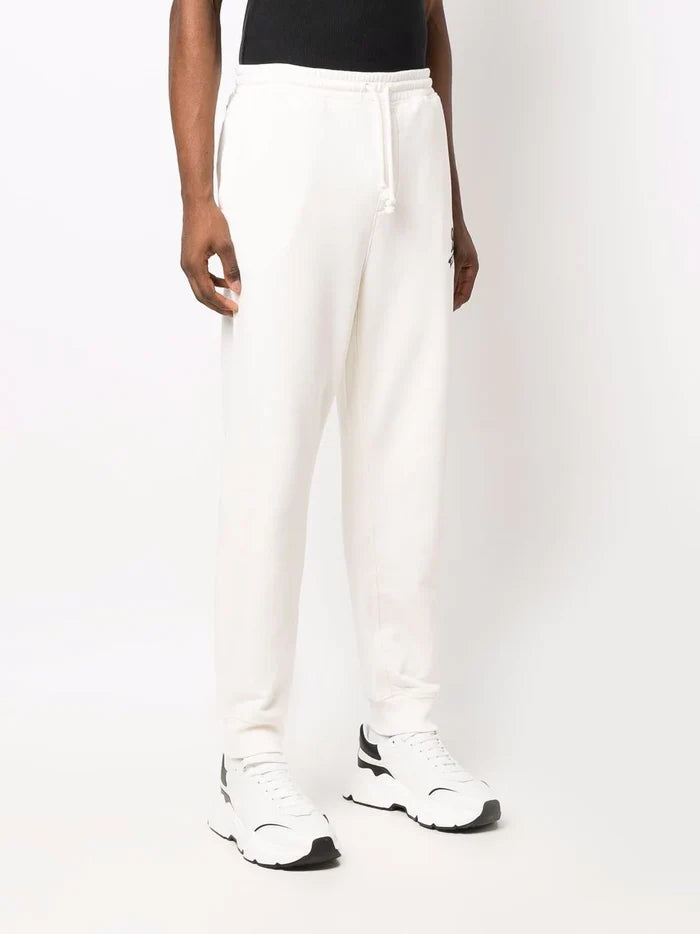 BOSS X RUSSELL ATHLETIC College Logo Sweatpants White - MAISONDEFASHION.COM