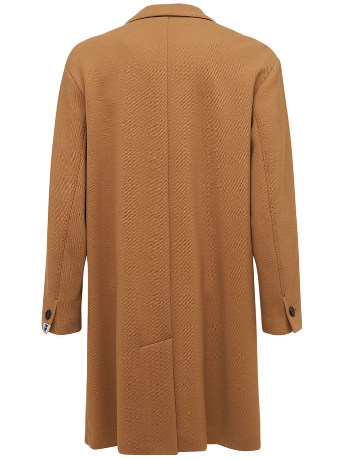 BOSS X RUSSELL ATHLETIC Overcoat Beige - MAISONDEFASHION.COM
