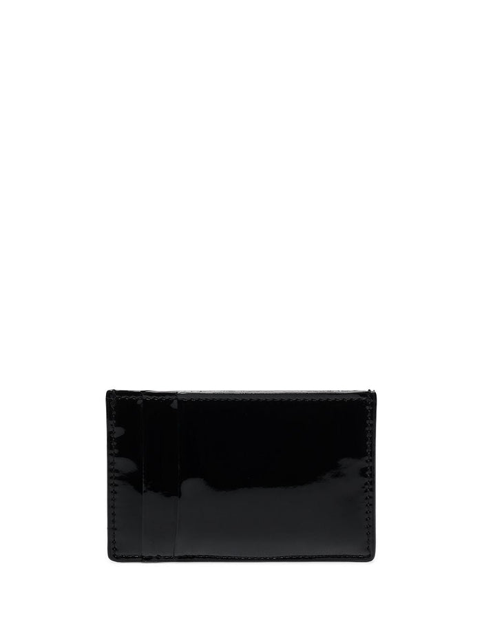 ALEXANDER MCQUEEN Card Holder Black - MAISONDEFASHION.COM