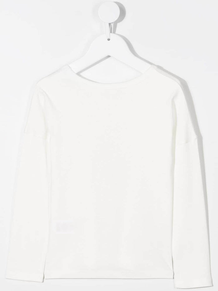 CHLOÉ KIDS Unicorn Print T-Shirt White - Maison De Fashion