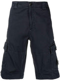 C.P. COMPANY Bermuda Cargo Shorts Navy - MAISONDEFASHION.COM