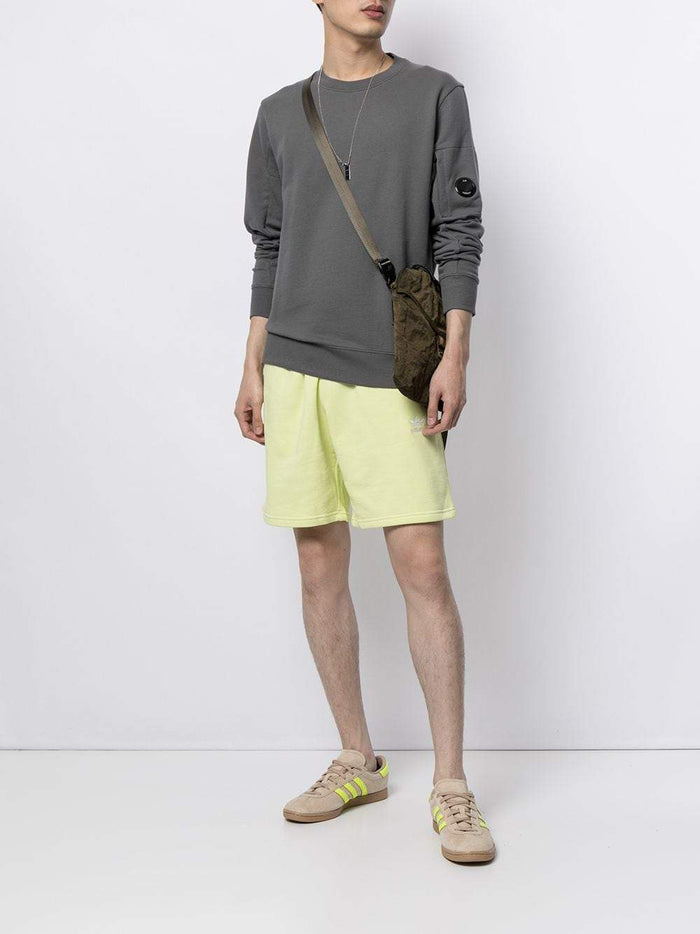 C.P COMPANY Diagonal Zip Fleece Grey - MAISONDEFASHION.COM