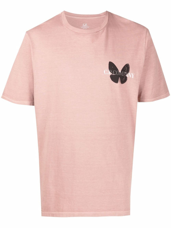 C.P. COMPANY Jersey Specimen Graphic T-Shirt - MAISONDEFASHION.COM