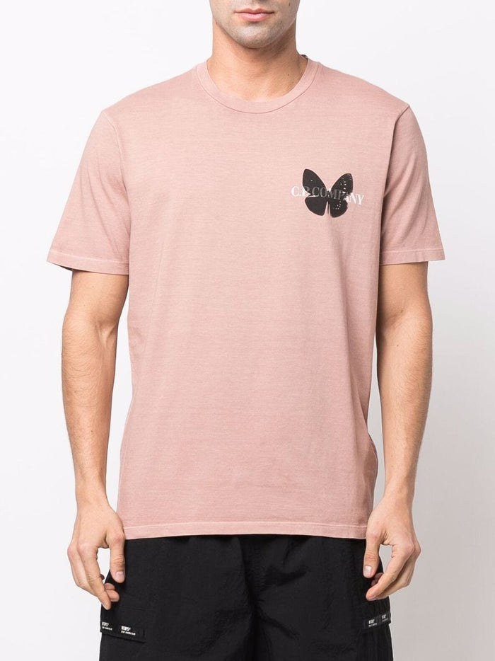 C.P. COMPANY Jersey Specimen Graphic T-Shirt - MAISONDEFASHION.COM