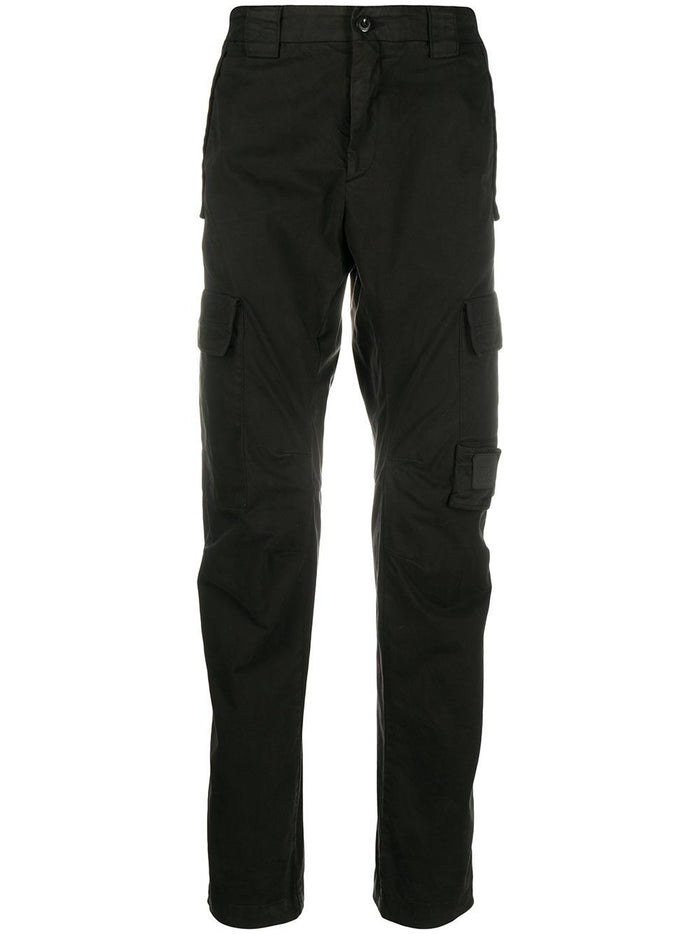 C.P COMPANY Lens Cargo Trousers Black - Maison De Fashion