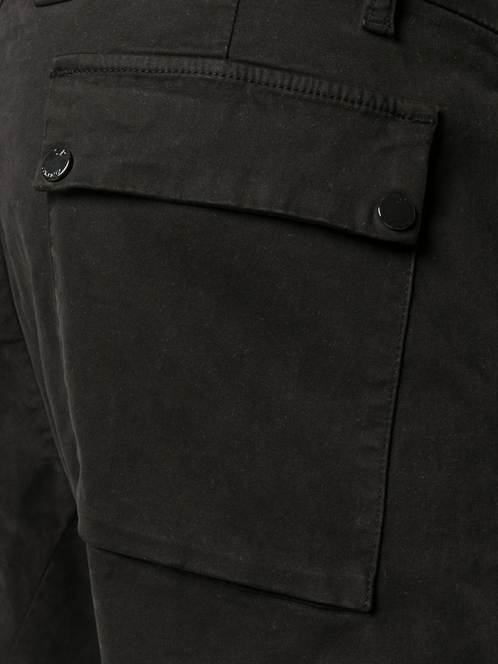 C.P COMPANY Lens Cargo Trousers Black - Maison De Fashion