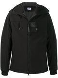 C.P. COMPANY Logo Down Jacket Black - Maison De Fashion