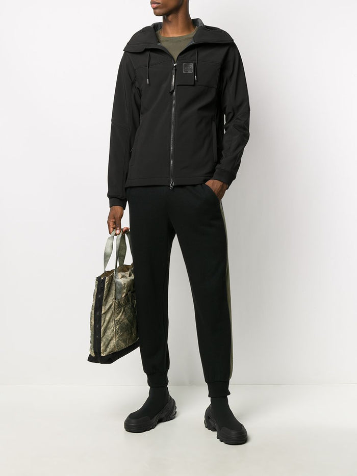 C.P. COMPANY Logo Down Jacket Black - Maison De Fashion