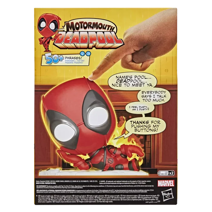 Deadpool Electronic Talking Motormouth Deadpool 5-Inch Action Figure (G1701) LOW STOCK