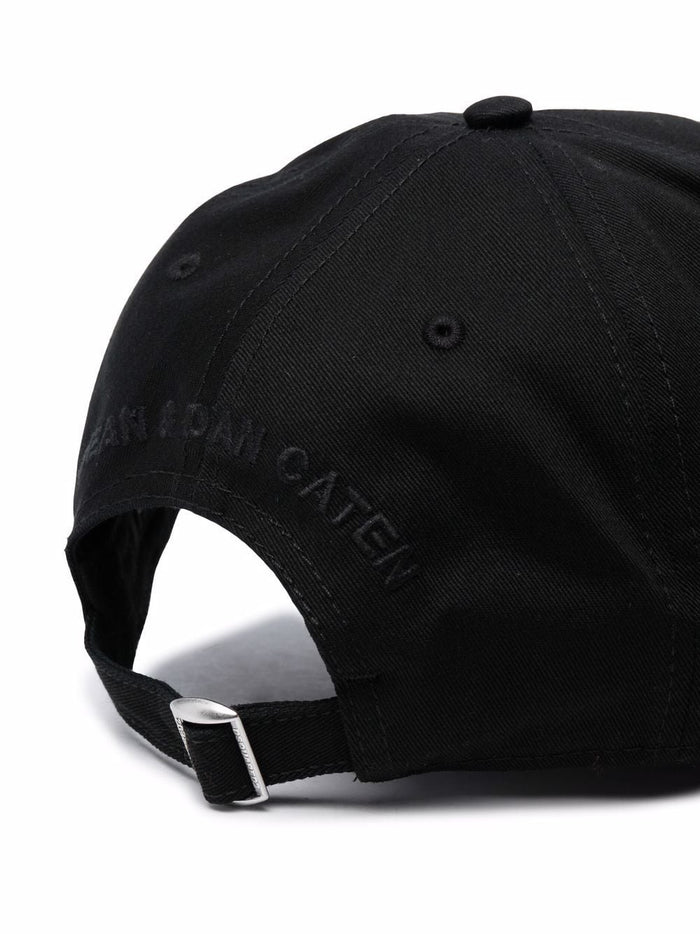 DSQUARED2 D2 Patch Baseball Cap - MAISONDEFASHION.COM