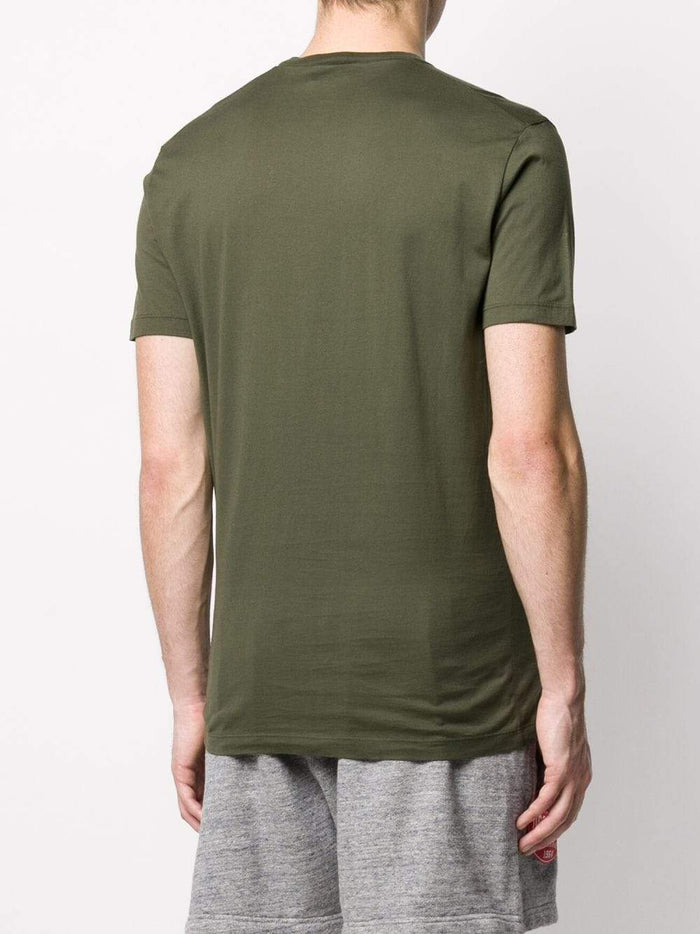 DSQUARED2 Icon Logo T-Shirt Khaki/Black - Maison De Fashion