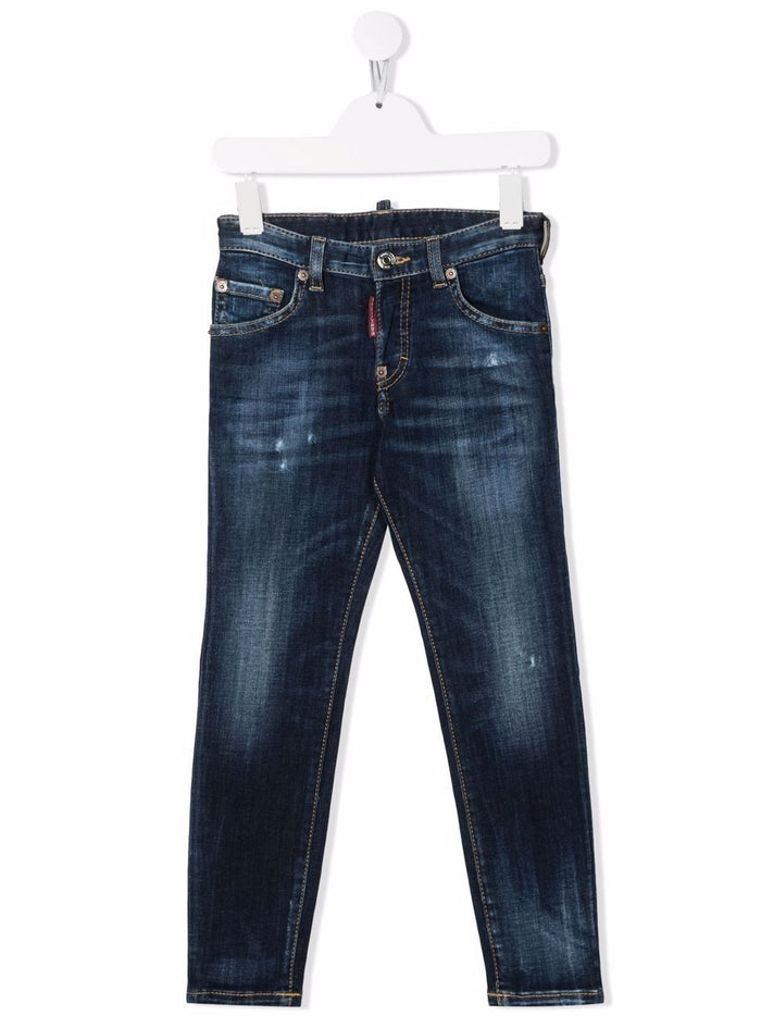 DSQUARED2 KIDS Skater Jeans - MAISONDEFASHION.COM