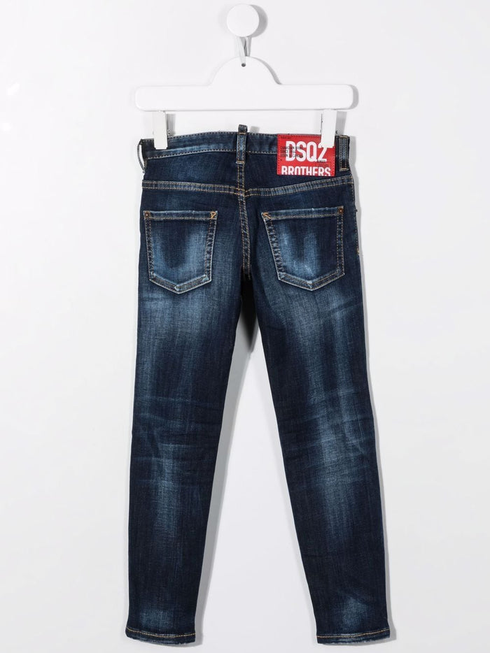 DSQUARED2 KIDS Skater Jeans - MAISONDEFASHION.COM