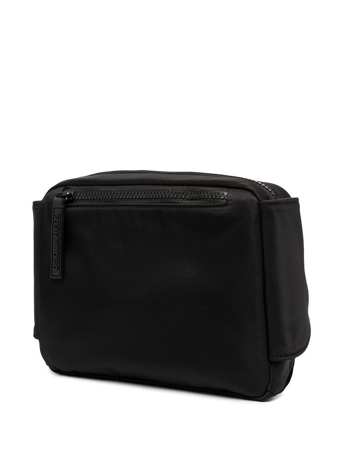 DSQUARED2 Logo Print Belt Bag Black - Maison De Fashion