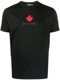 DSQUARED2  Logo-print T-shirt Black - MAISONDEFASHION.COM