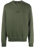 DSQUARED2 Small Icon Logo Sweatshirt Khaki - Maison De Fashion