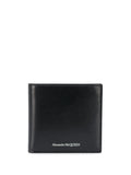 ALEXANDER MCQUEEN Embossed Logo Wallet Black - Maison De Fashion