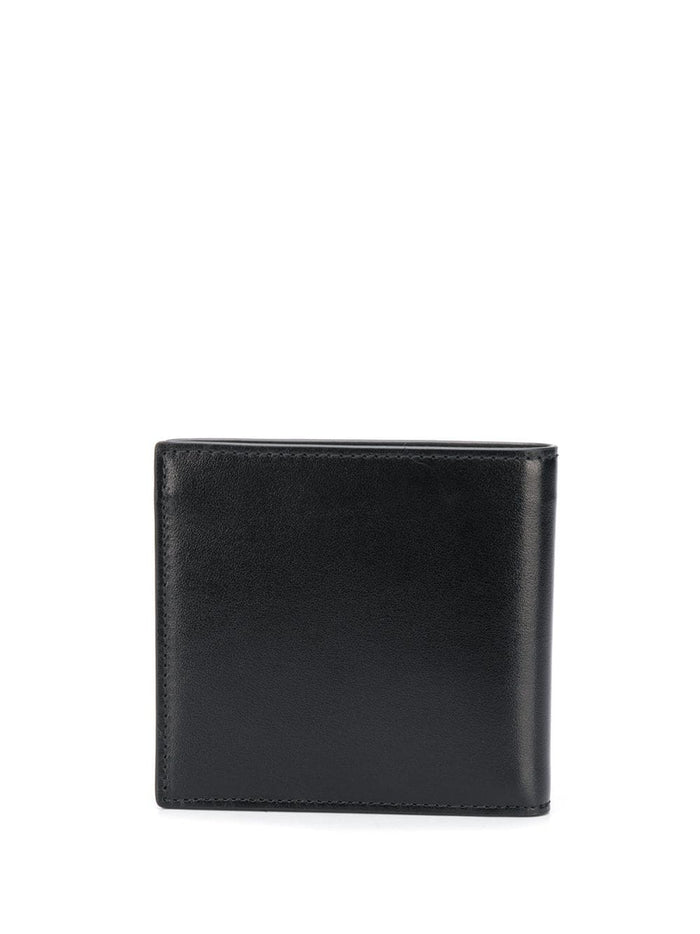 ALEXANDER MCQUEEN Embossed Logo Wallet Black - Maison De Fashion