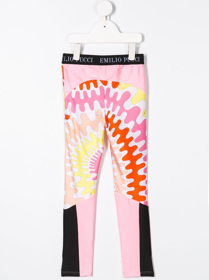 EMILIO PUCCI Patterned Leggings - MAISONDEFASHION.COM