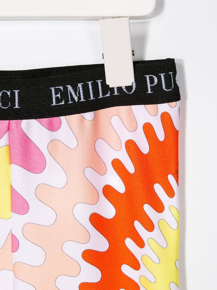 EMILIO PUCCI Patterned Leggings - MAISONDEFASHION.COM