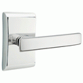 ##Antique Hardware## Emtek Solid Brass Geneva Lever With Neos Rosette (Several Finish Options)