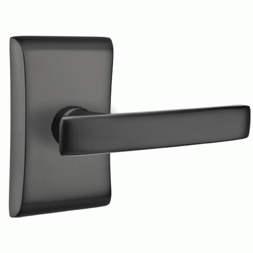 ##Antique Hardware## Emtek Solid Brass Geneva Lever With Neos Rosette (Several Finish Options)