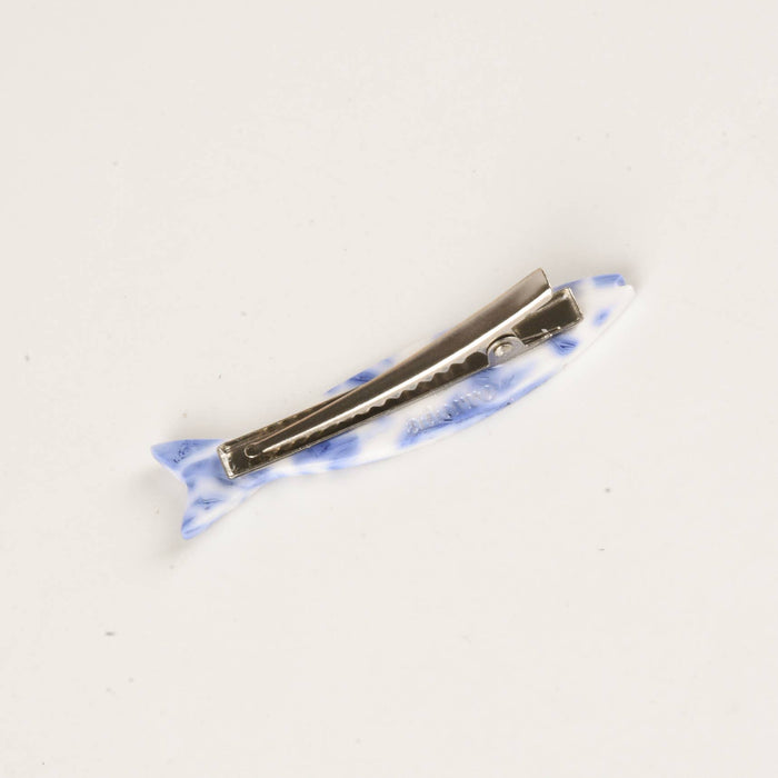 Floral Sardine Fish Hair Clip