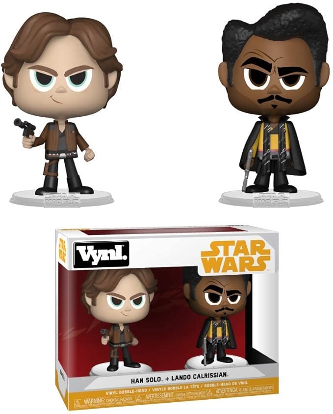 Funko - Vynl. - Solo: A Star Wars Story - Han Solo & Lando Calrissian Vinyl Figures 2-Pack (31849) LOW STOCK