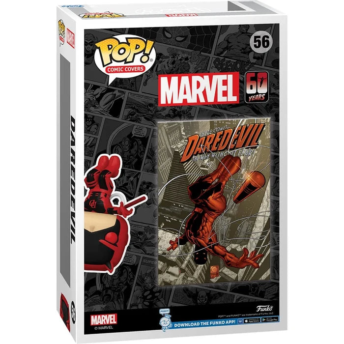 Funko Pop! Comic Covers #56 - Daredevil #1 60th Anniversary Vinyl Figure & Hardcase (81047) LAST ONE!