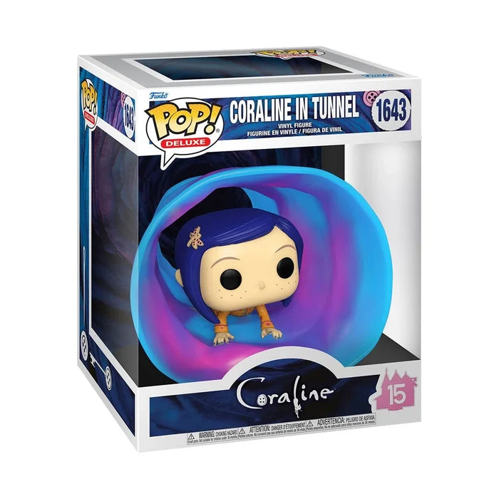 Funko Pop! Deluxe #1643 - Coraline (15th Anniversary) - Coraline in Tunnel Vinyl Figure (81166)