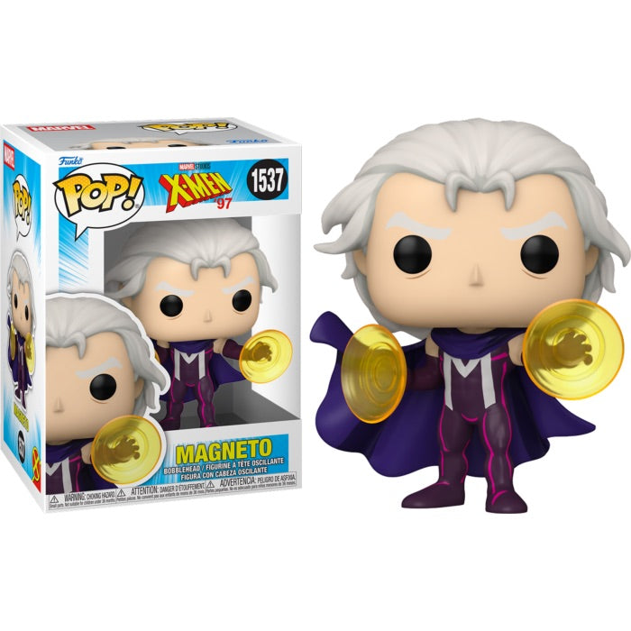 Funko Pop! Marvel Studios - #1537 - X-Men 97 - Magneto - Vinyl Bobblehead Figure (86239)