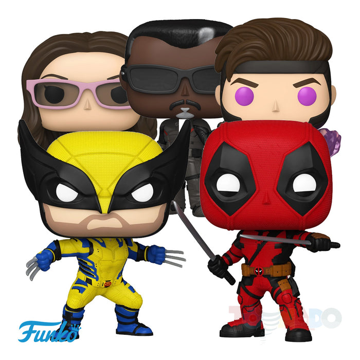 Funko Pop! Movies - Deadpool & Wolverine (2024) - 5-Pack Vinyl Figures (86061) LOW STOCK