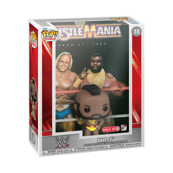 Funko Pop! WWE Covers #2 - WrestleMania - Mr. T Exclusive Vinyl Figure (71142) LOW STOCK